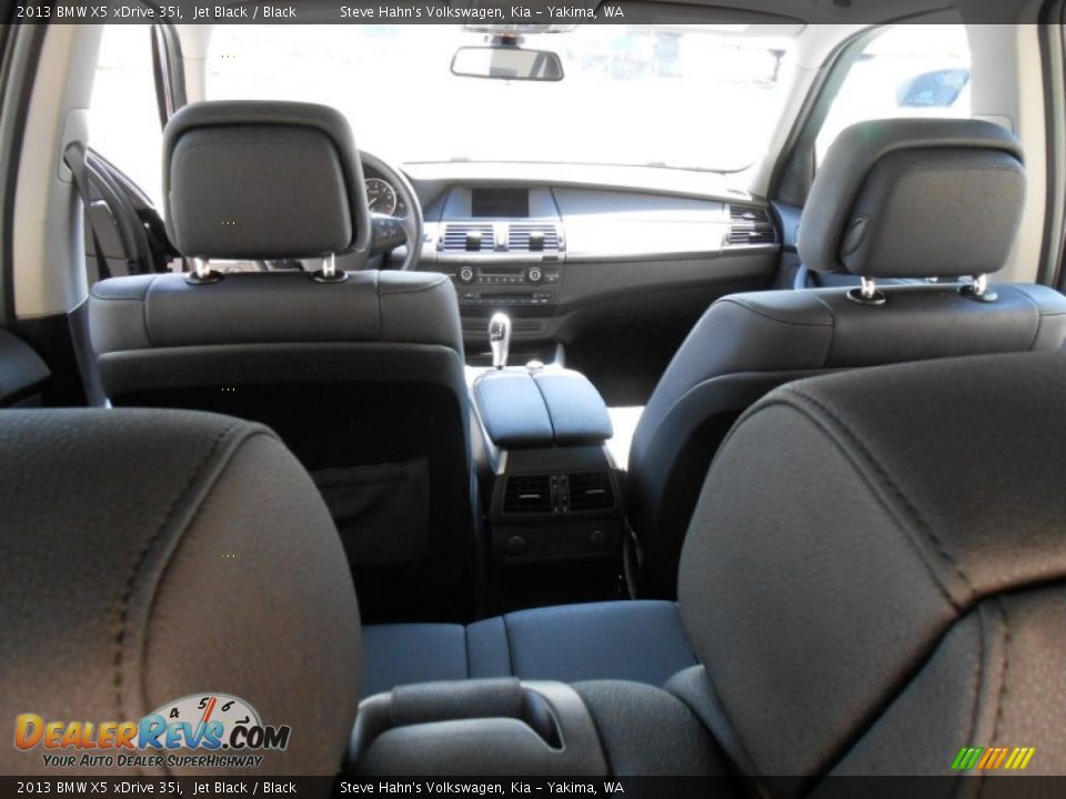 2013 BMW X5 xDrive 35i Jet Black / Black Photo #34