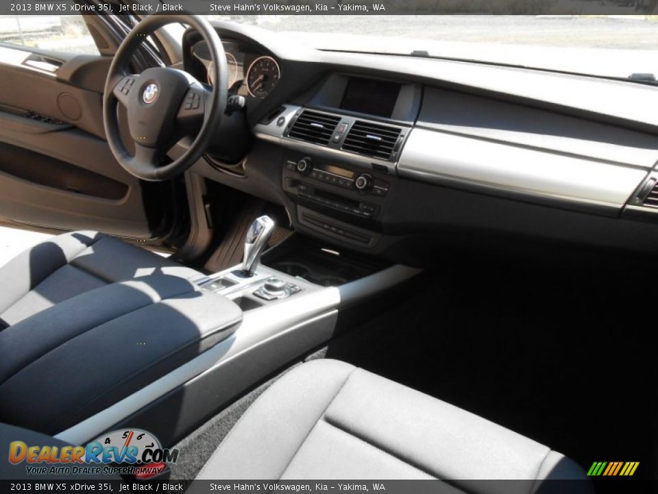 2013 BMW X5 xDrive 35i Jet Black / Black Photo #35