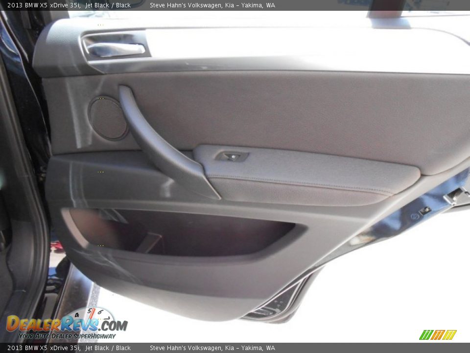2013 BMW X5 xDrive 35i Jet Black / Black Photo #36