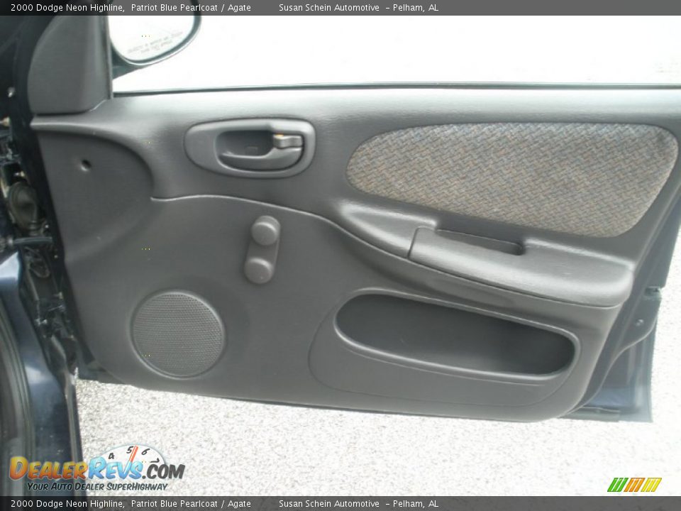 2000 Dodge Neon Highline Patriot Blue Pearlcoat / Agate Photo #20