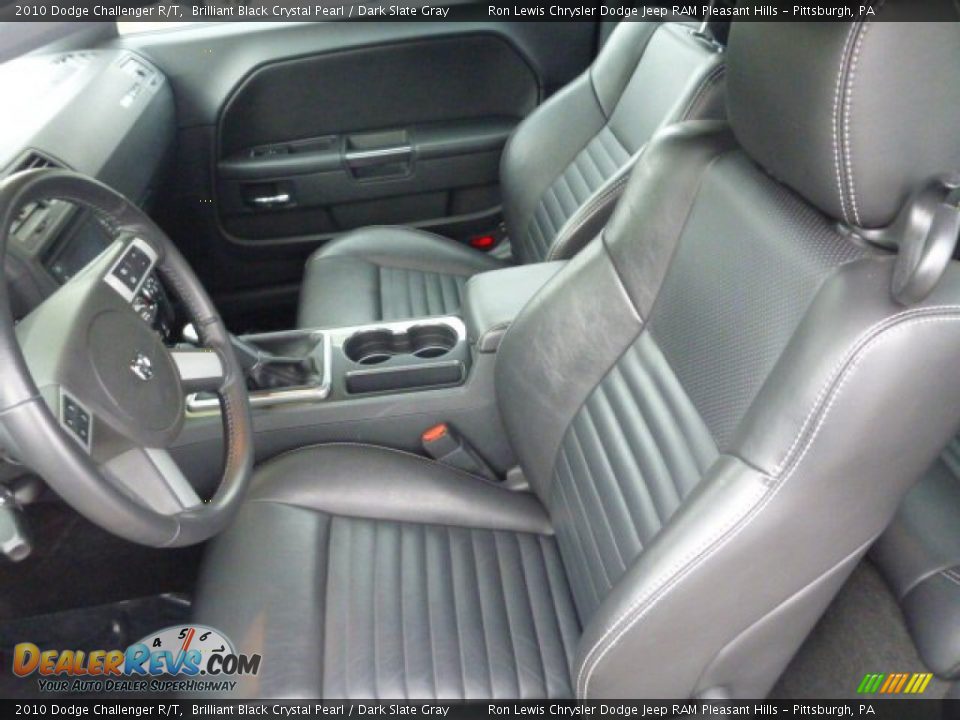 Front Seat of 2010 Dodge Challenger R/T Photo #10