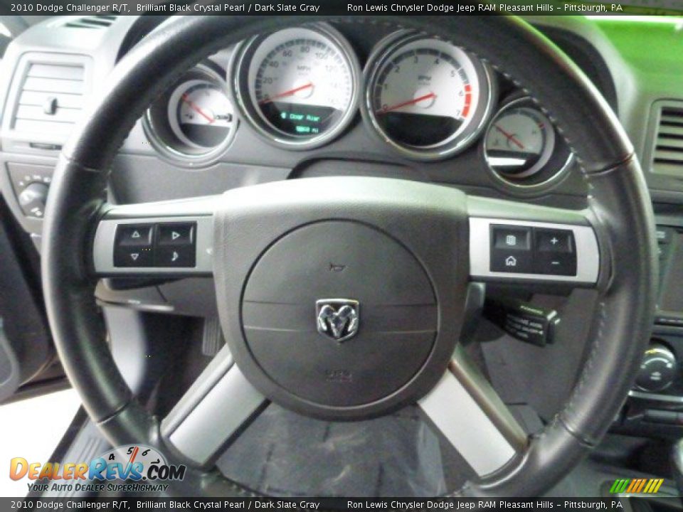 2010 Dodge Challenger R/T Steering Wheel Photo #16
