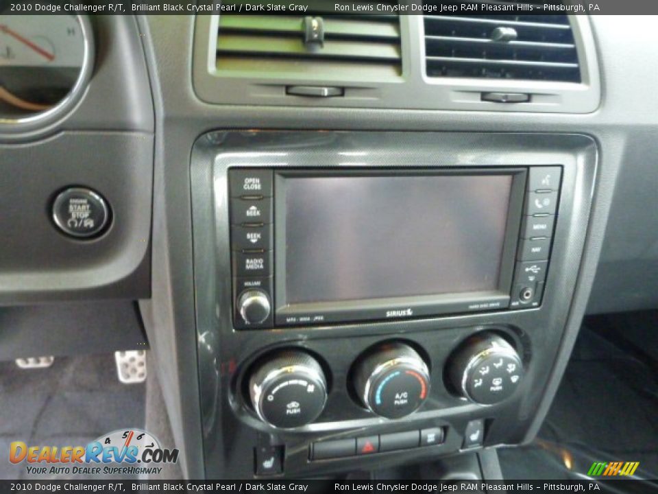 2010 Dodge Challenger R/T Brilliant Black Crystal Pearl / Dark Slate Gray Photo #17