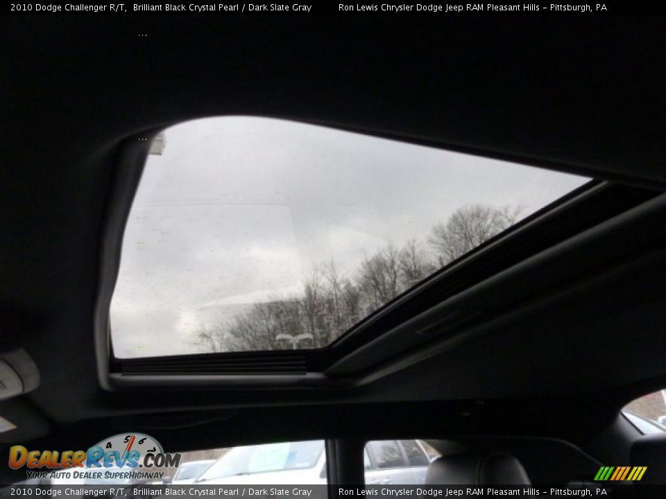 2010 Dodge Challenger R/T Brilliant Black Crystal Pearl / Dark Slate Gray Photo #18