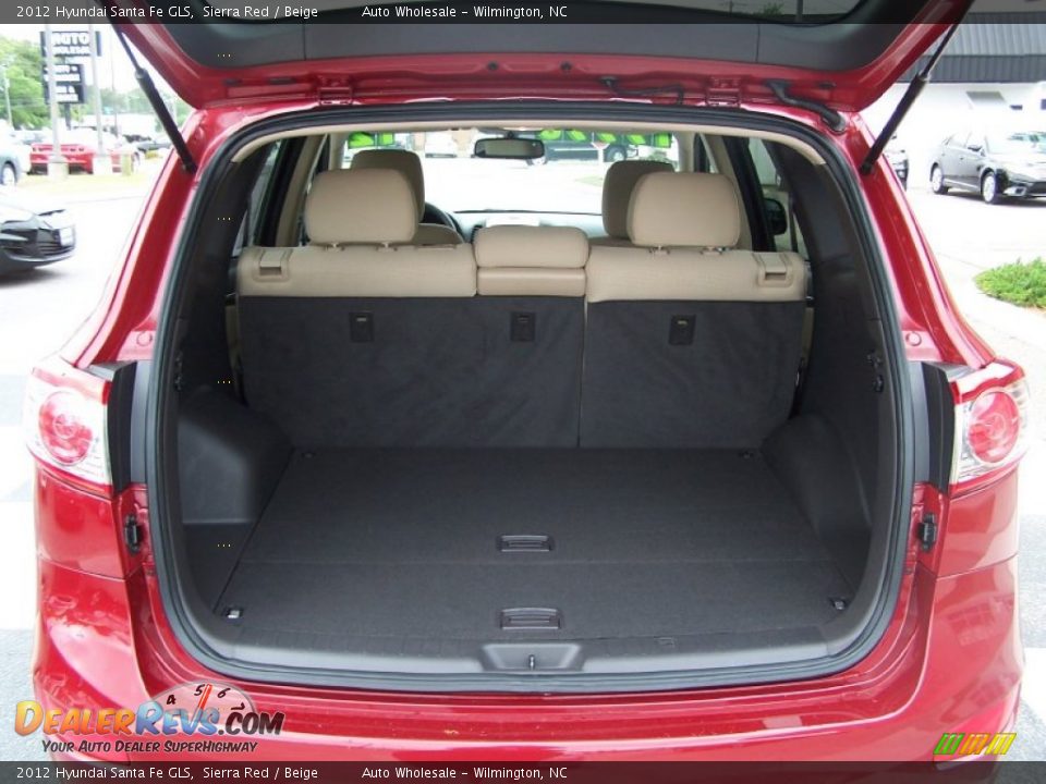 2012 Hyundai Santa Fe GLS Sierra Red / Beige Photo #5