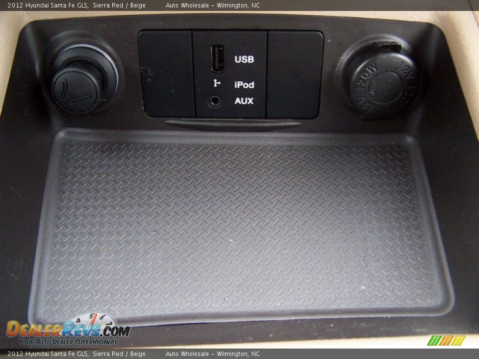 2012 Hyundai Santa Fe GLS Sierra Red / Beige Photo #19