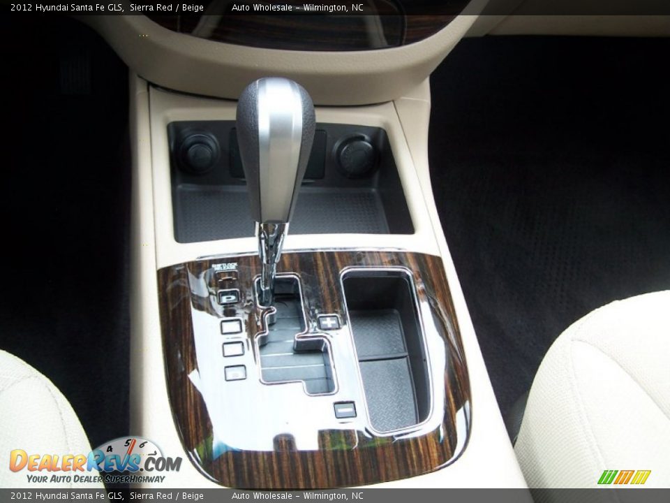 2012 Hyundai Santa Fe GLS Sierra Red / Beige Photo #20