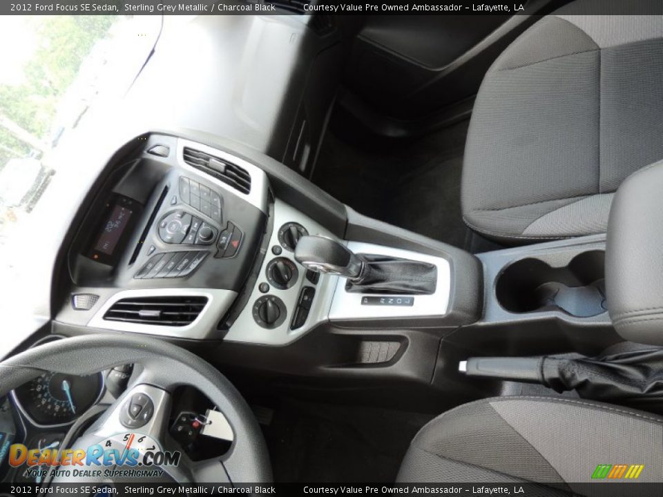 2012 Ford Focus SE Sedan Sterling Grey Metallic / Charcoal Black Photo #20
