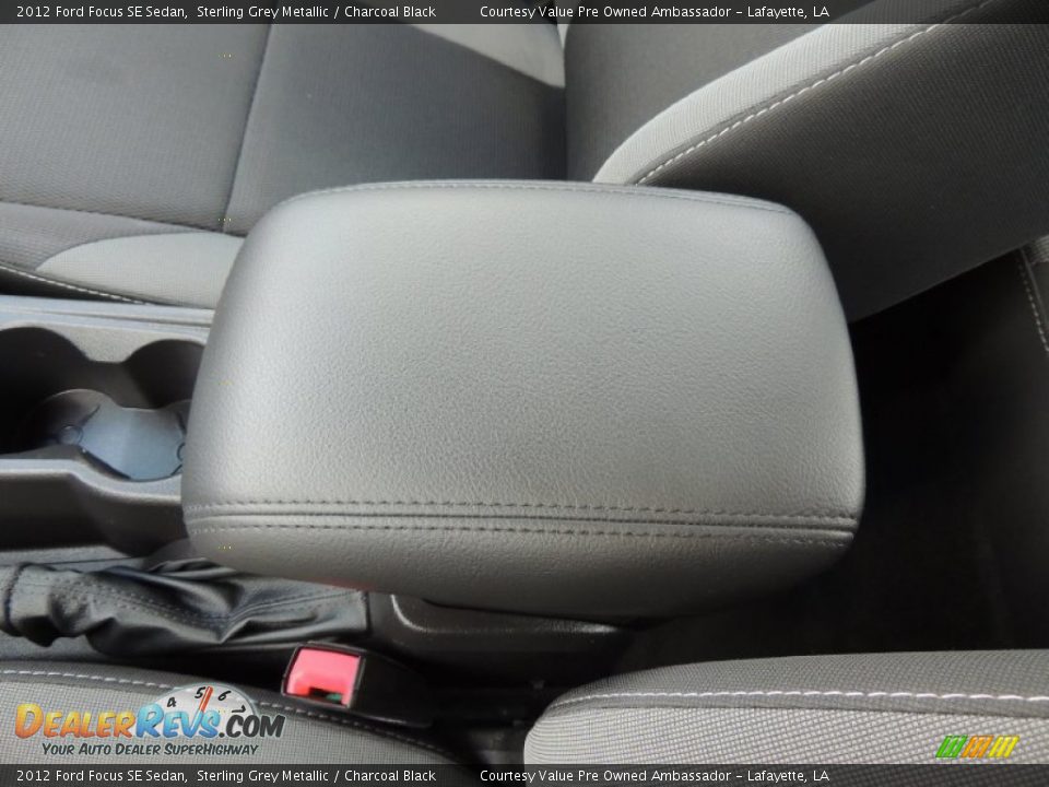 2012 Ford Focus SE Sedan Sterling Grey Metallic / Charcoal Black Photo #21