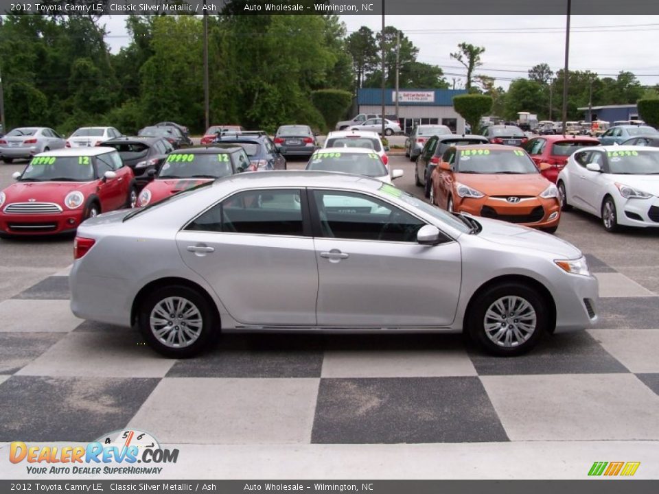 2012 Toyota Camry LE Classic Silver Metallic / Ash Photo #3