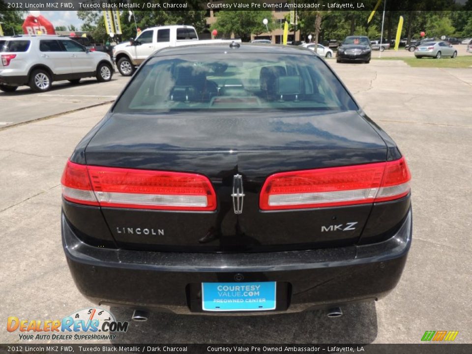 2012 Lincoln MKZ FWD Tuxedo Black Metallic / Dark Charcoal Photo #3