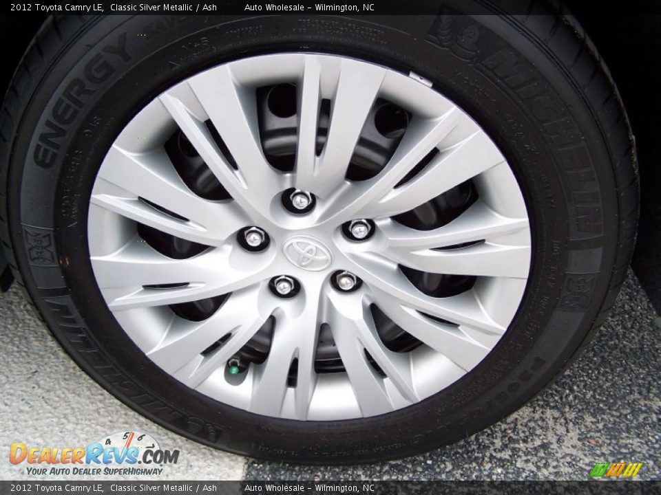 2012 Toyota Camry LE Classic Silver Metallic / Ash Photo #7