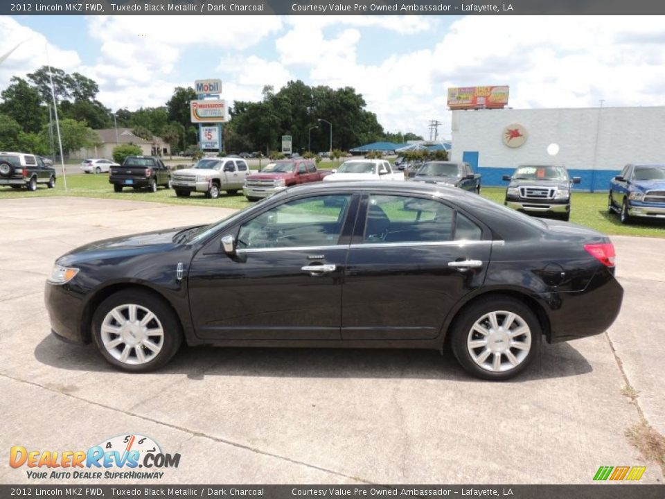2012 Lincoln MKZ FWD Tuxedo Black Metallic / Dark Charcoal Photo #5