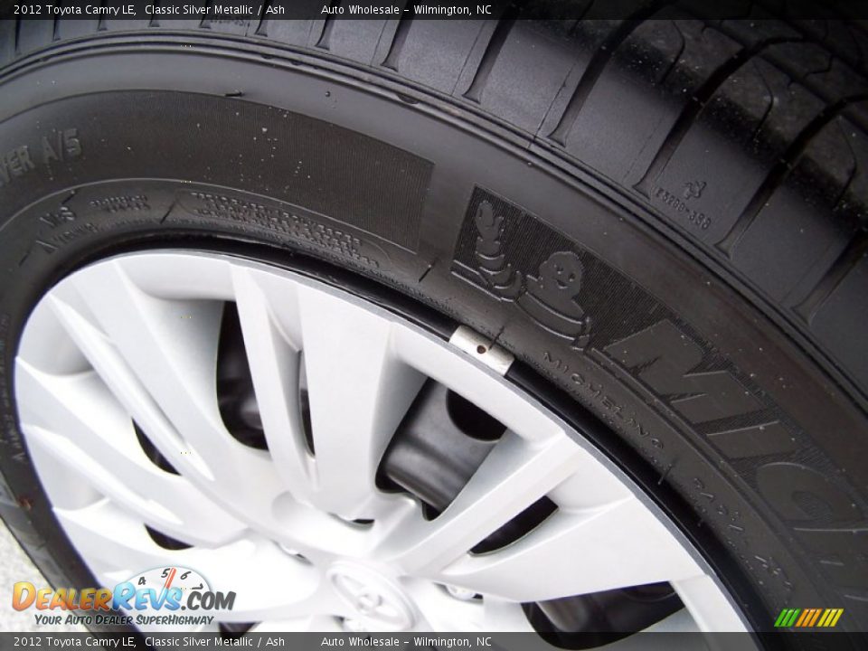 2012 Toyota Camry LE Classic Silver Metallic / Ash Photo #8
