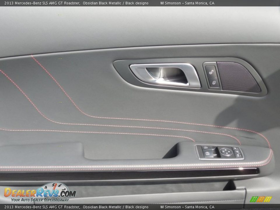 Door Panel of 2013 Mercedes-Benz SLS AMG GT Roadster Photo #10