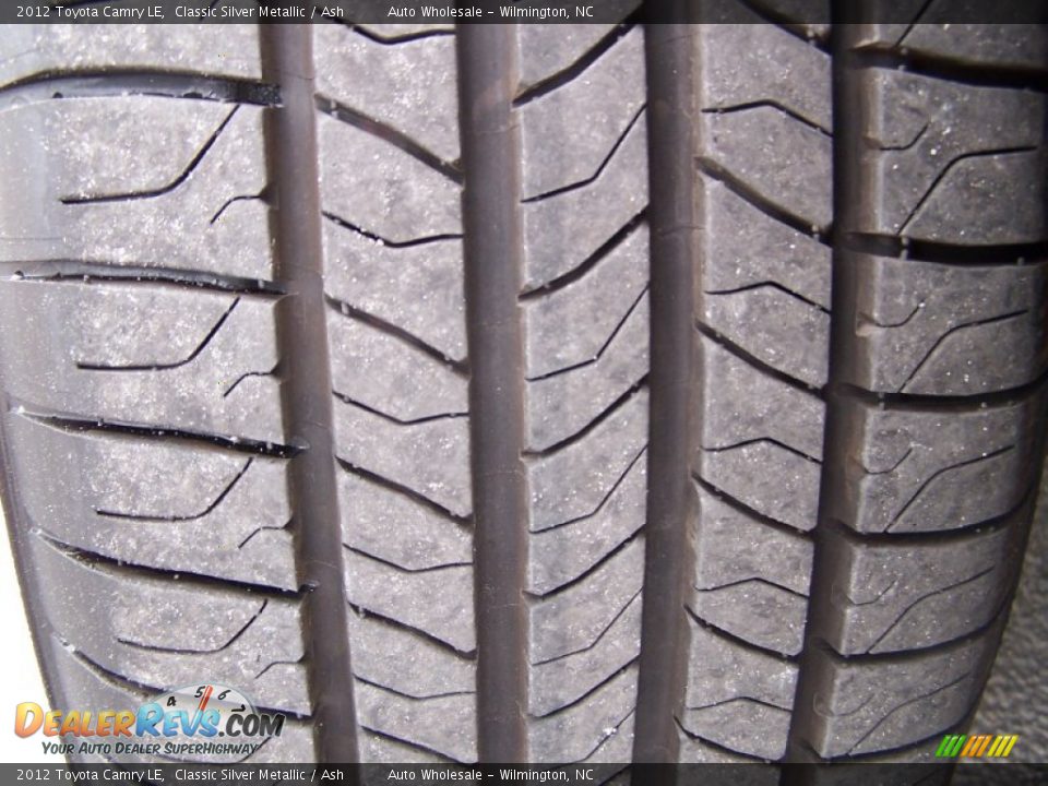 2012 Toyota Camry LE Classic Silver Metallic / Ash Photo #10