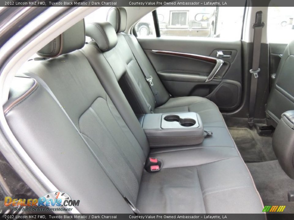 2012 Lincoln MKZ FWD Tuxedo Black Metallic / Dark Charcoal Photo #8