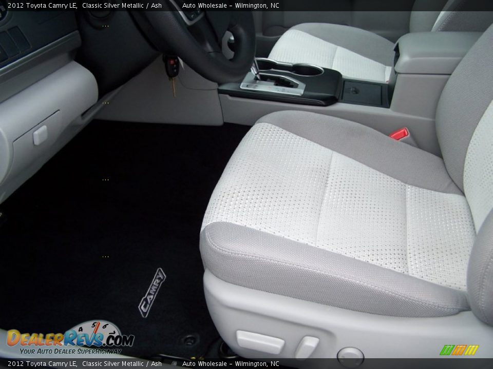 2012 Toyota Camry LE Classic Silver Metallic / Ash Photo #11
