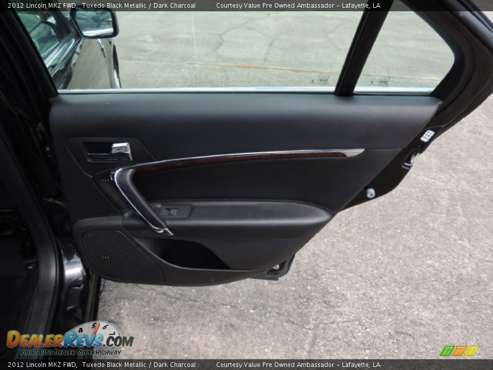 2012 Lincoln MKZ FWD Tuxedo Black Metallic / Dark Charcoal Photo #9
