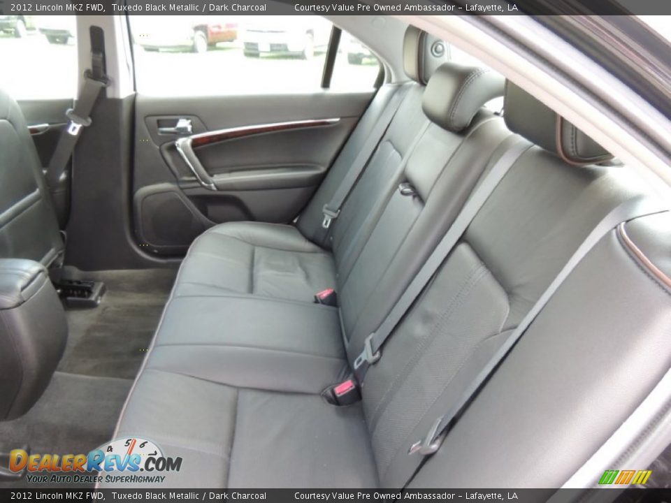 2012 Lincoln MKZ FWD Tuxedo Black Metallic / Dark Charcoal Photo #10