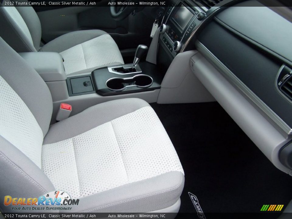 2012 Toyota Camry LE Classic Silver Metallic / Ash Photo #13