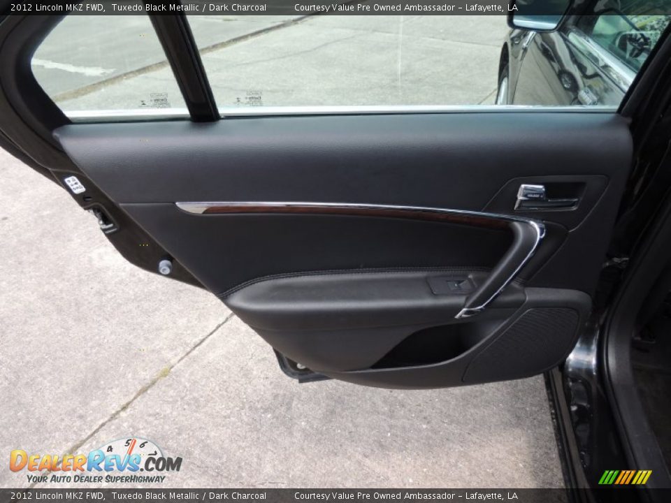 2012 Lincoln MKZ FWD Tuxedo Black Metallic / Dark Charcoal Photo #11