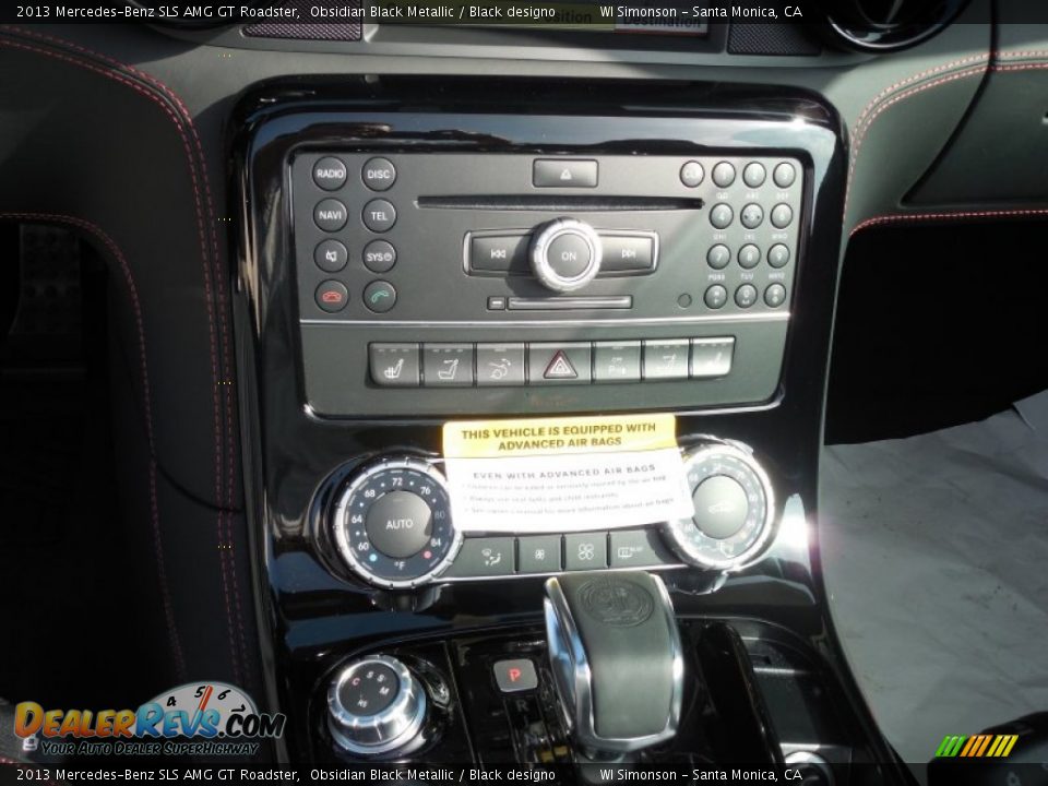 Controls of 2013 Mercedes-Benz SLS AMG GT Roadster Photo #16