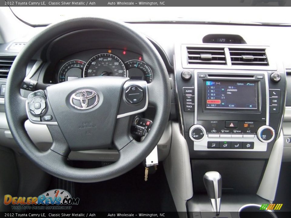 2012 Toyota Camry LE Classic Silver Metallic / Ash Photo #15
