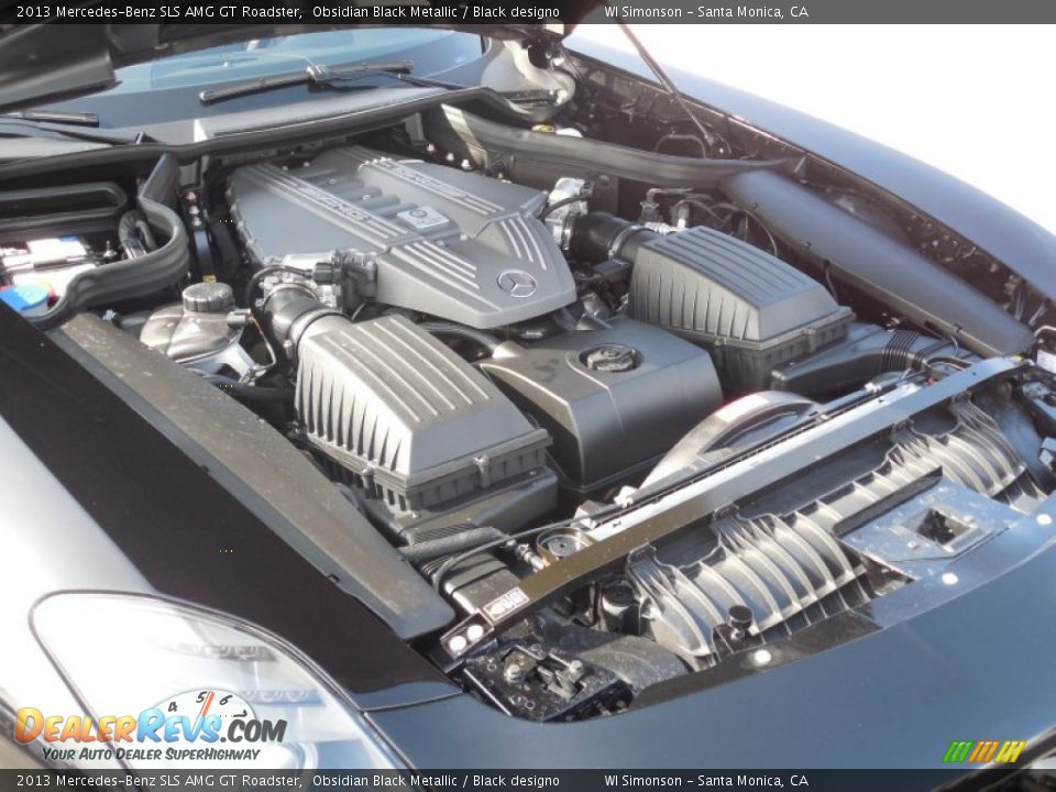 2013 Mercedes-Benz SLS AMG GT Roadster 6.3 Liter AMG DOHC 32-Valve VVT V8 Engine Photo #18