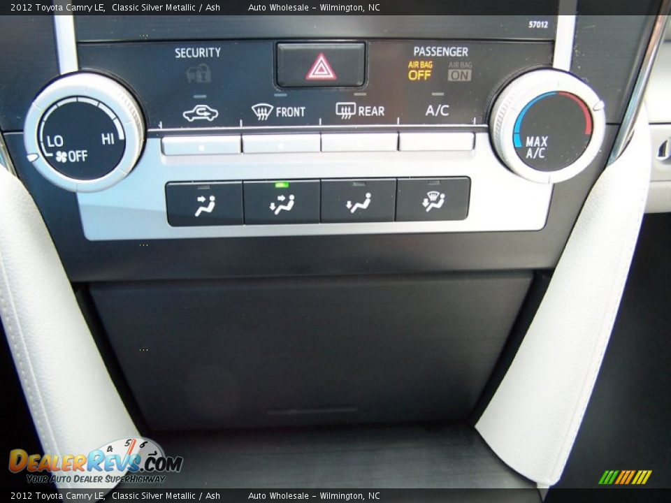 2012 Toyota Camry LE Classic Silver Metallic / Ash Photo #18