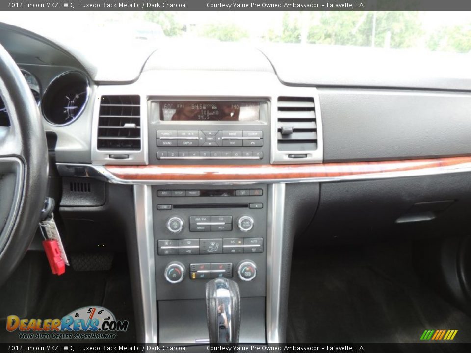 2012 Lincoln MKZ FWD Tuxedo Black Metallic / Dark Charcoal Photo #17