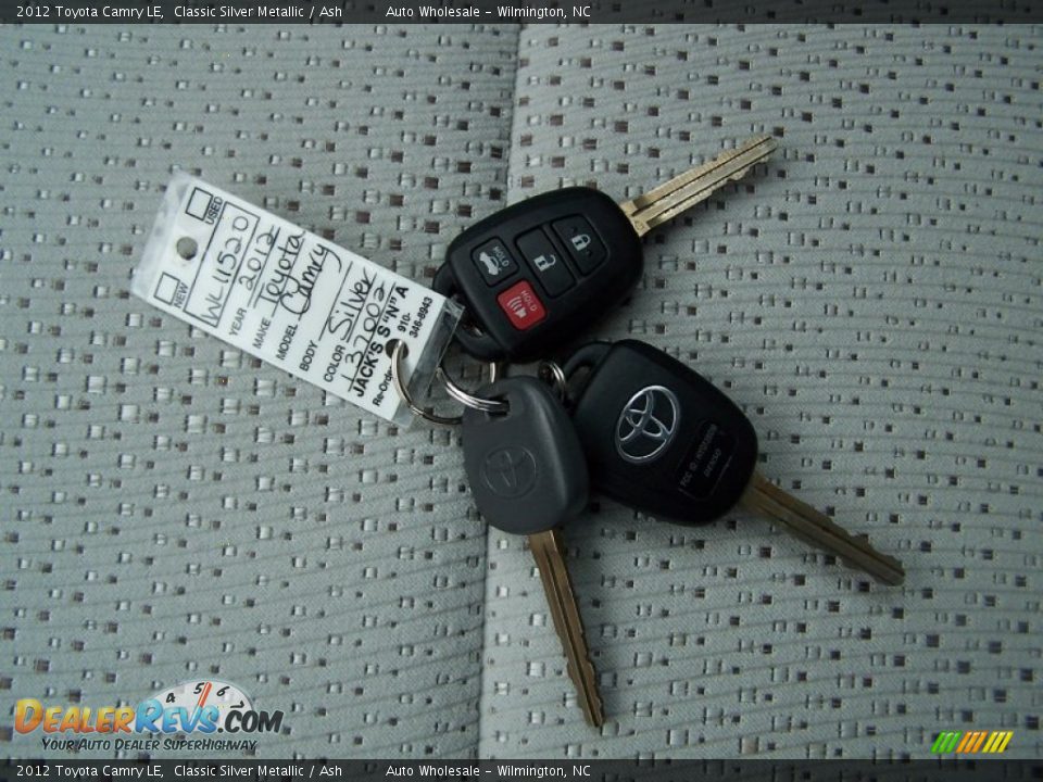 2012 Toyota Camry LE Classic Silver Metallic / Ash Photo #20