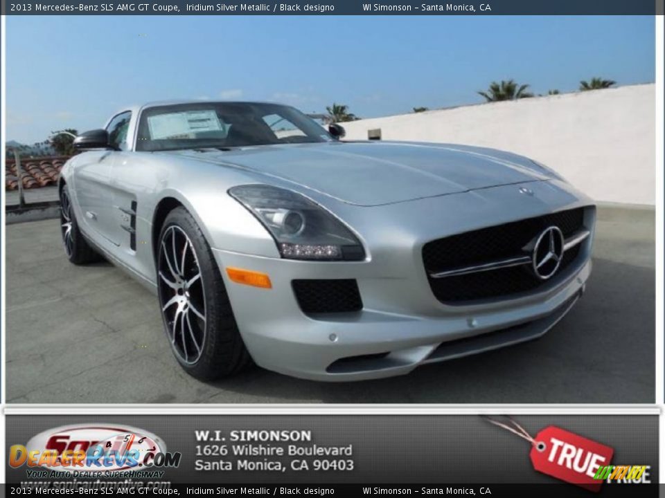 2013 Mercedes-Benz SLS AMG GT Coupe Iridium Silver Metallic / Black designo Photo #1