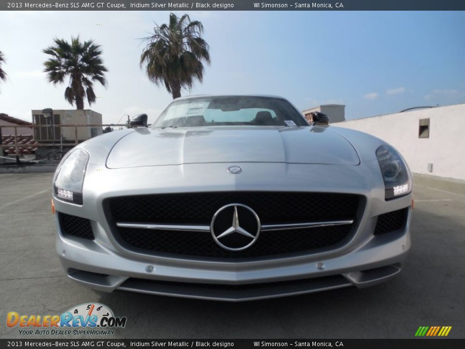 2013 Mercedes-Benz SLS AMG GT Coupe Iridium Silver Metallic / Black designo Photo #2