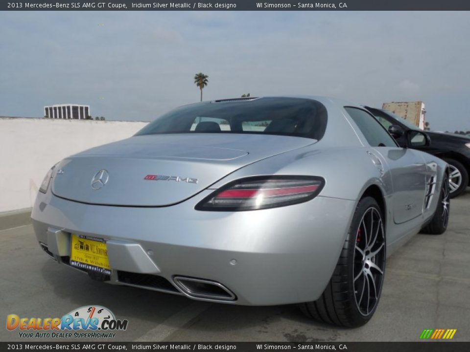 2013 Mercedes-Benz SLS AMG GT Coupe Iridium Silver Metallic / Black designo Photo #4
