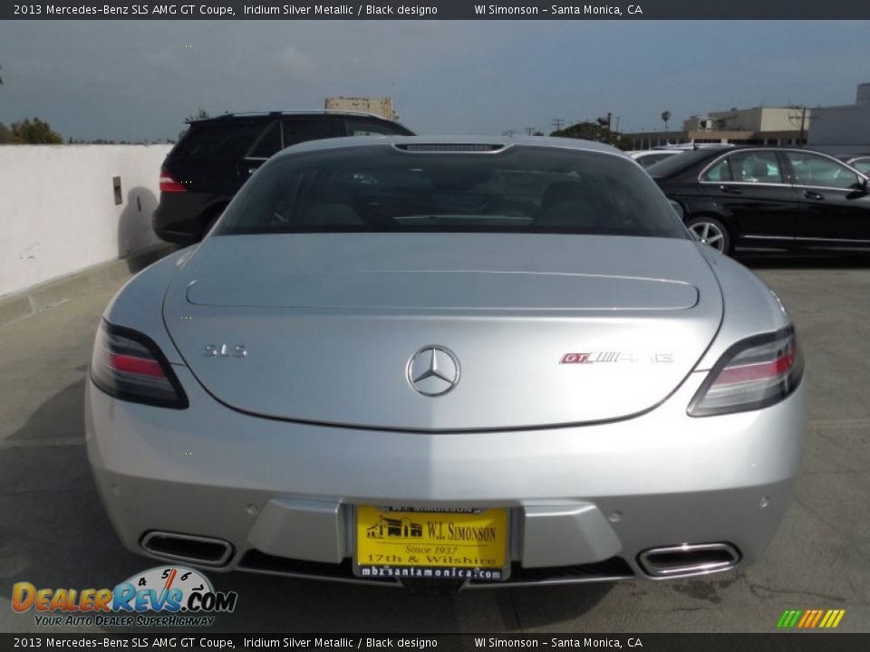 2013 Mercedes-Benz SLS AMG GT Coupe Iridium Silver Metallic / Black designo Photo #5