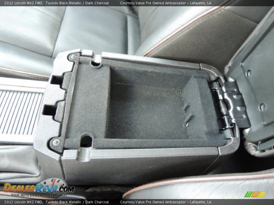 2012 Lincoln MKZ FWD Tuxedo Black Metallic / Dark Charcoal Photo #22
