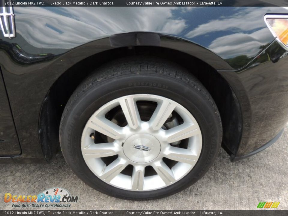 2012 Lincoln MKZ FWD Tuxedo Black Metallic / Dark Charcoal Photo #24
