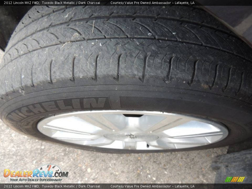 2012 Lincoln MKZ FWD Tuxedo Black Metallic / Dark Charcoal Photo #25