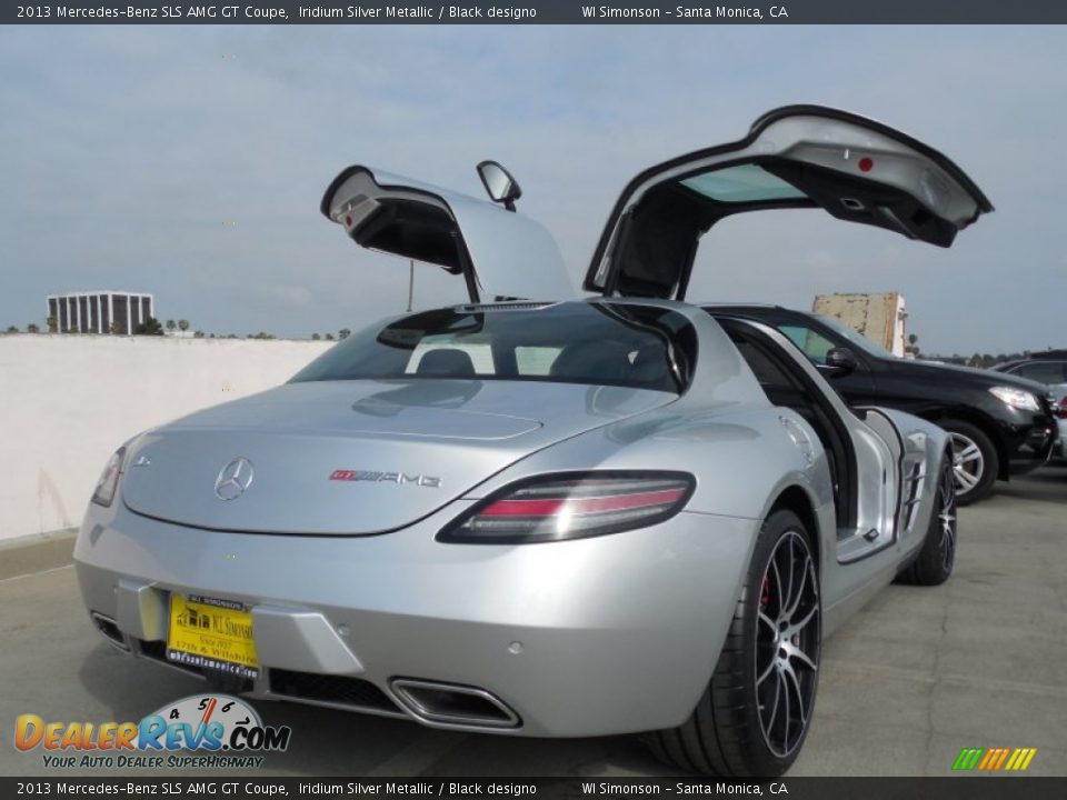 2013 Mercedes-Benz SLS AMG GT Coupe Iridium Silver Metallic / Black designo Photo #8