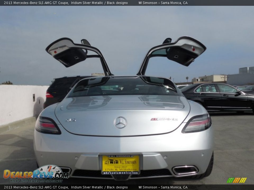 2013 Mercedes-Benz SLS AMG GT Coupe Iridium Silver Metallic / Black designo Photo #9