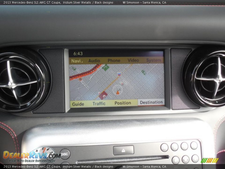 Navigation of 2013 Mercedes-Benz SLS AMG GT Coupe Photo #14