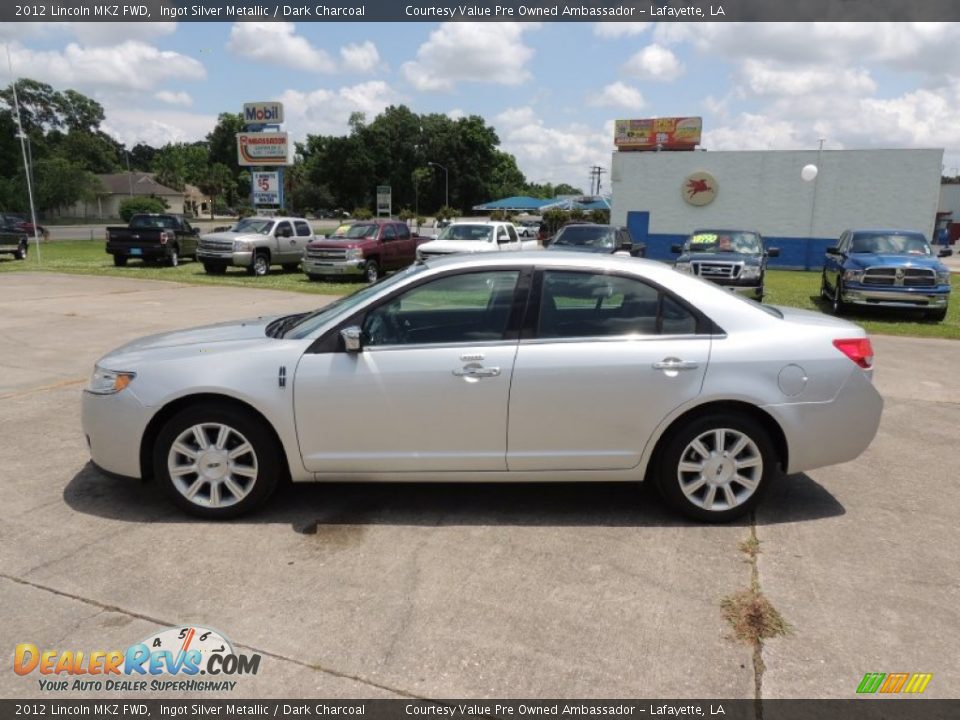 2012 Lincoln MKZ FWD Ingot Silver Metallic / Dark Charcoal Photo #5