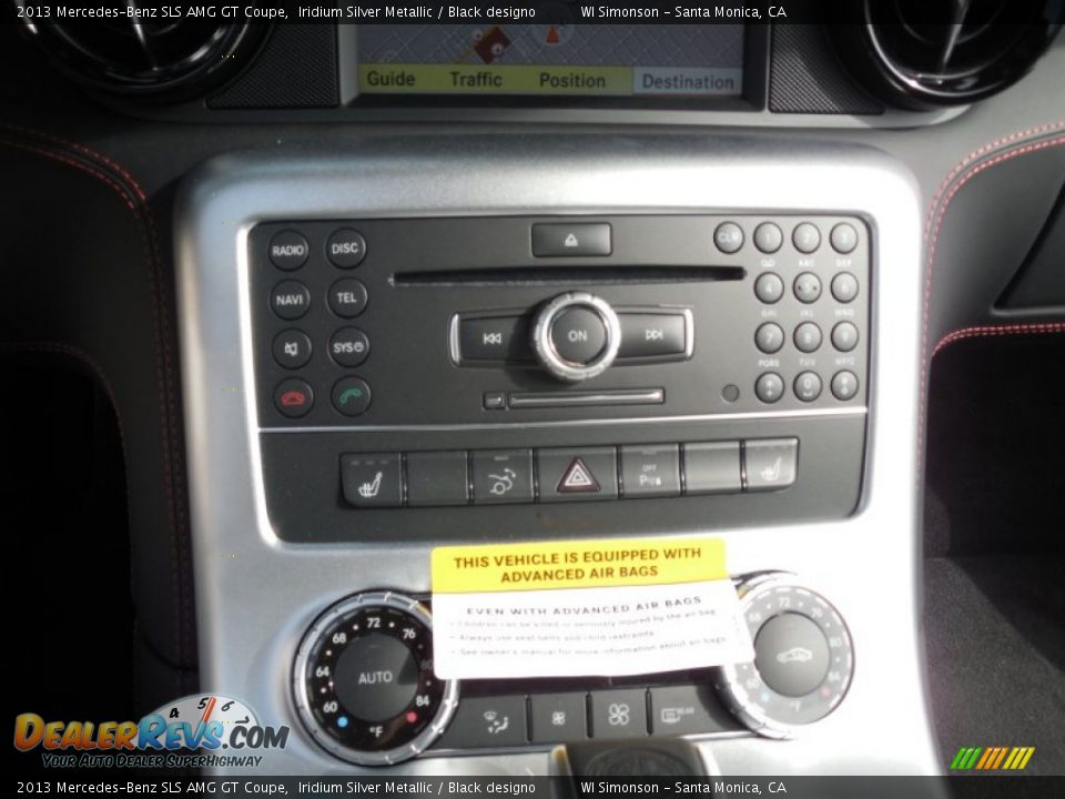 Controls of 2013 Mercedes-Benz SLS AMG GT Coupe Photo #15