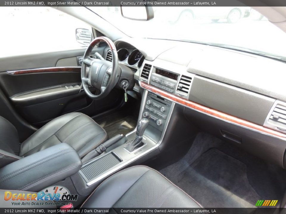 2012 Lincoln MKZ FWD Ingot Silver Metallic / Dark Charcoal Photo #6