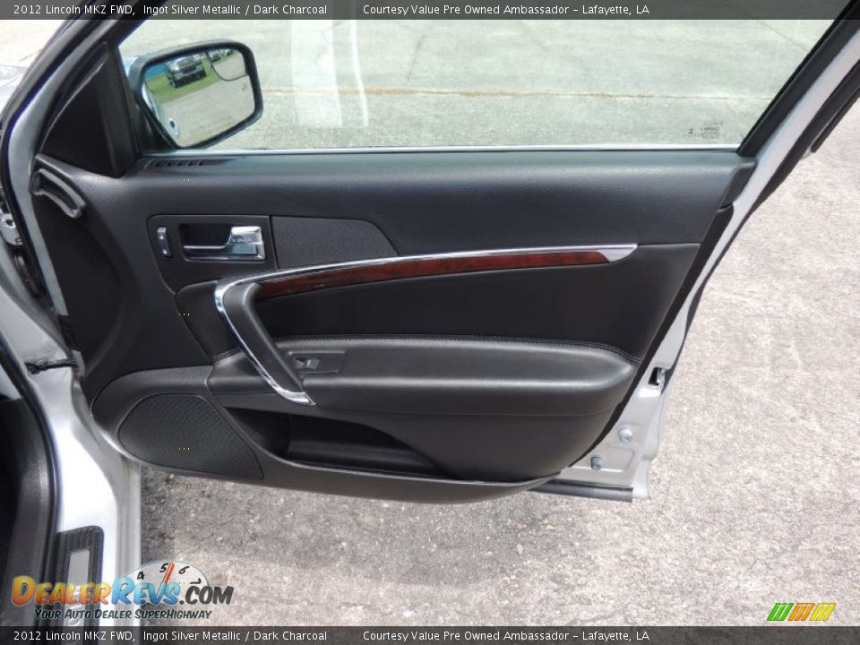 2012 Lincoln MKZ FWD Ingot Silver Metallic / Dark Charcoal Photo #7