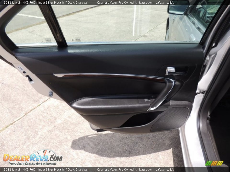 2012 Lincoln MKZ FWD Ingot Silver Metallic / Dark Charcoal Photo #11