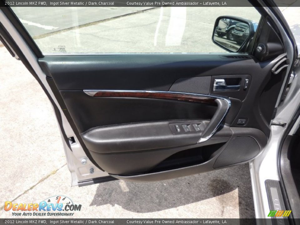 2012 Lincoln MKZ FWD Ingot Silver Metallic / Dark Charcoal Photo #13
