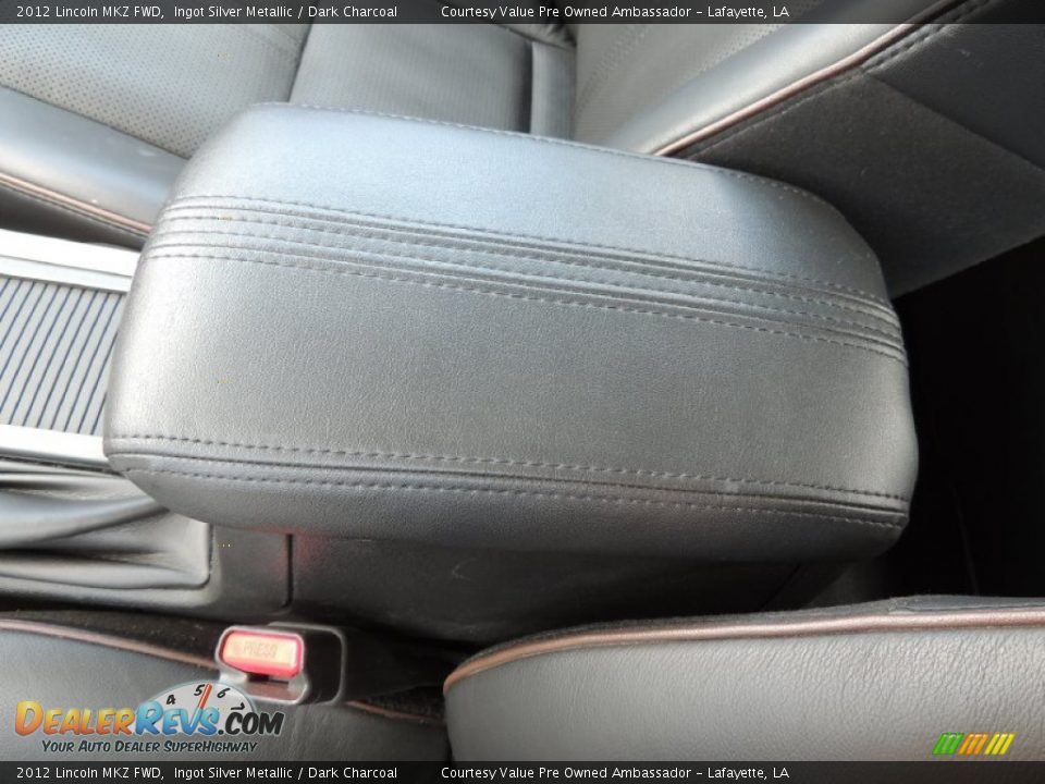 2012 Lincoln MKZ FWD Ingot Silver Metallic / Dark Charcoal Photo #21