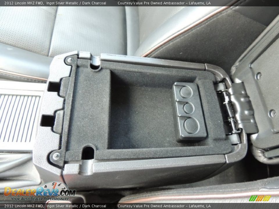 2012 Lincoln MKZ FWD Ingot Silver Metallic / Dark Charcoal Photo #22